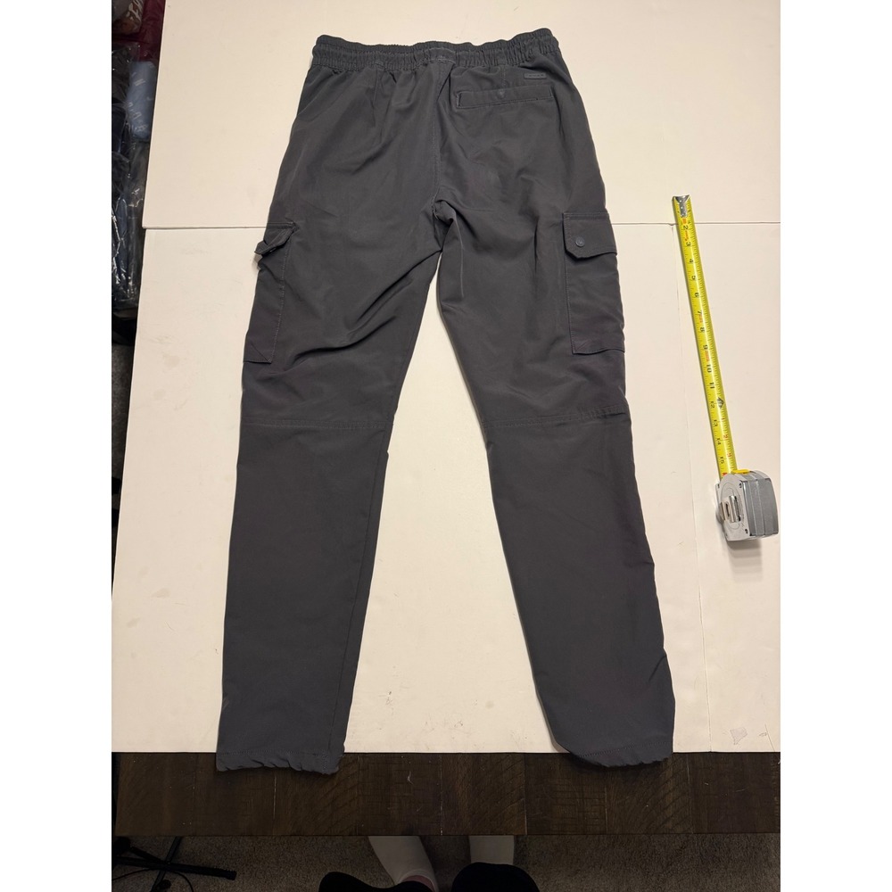 Tahari Womens Gray Ripstop Cargo Jogger Pants Size Medium Drawstring Hiking - Picture 6 of 6